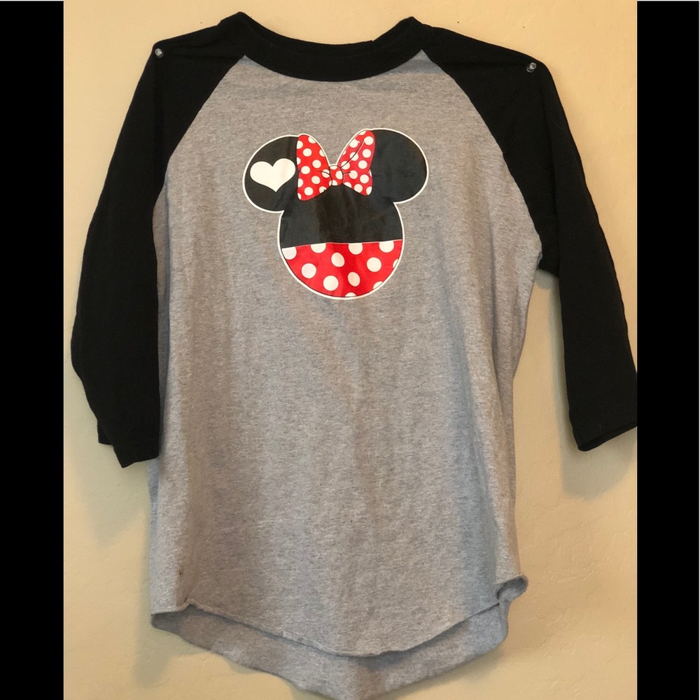 Disney Minnie Mouse baseball shirt